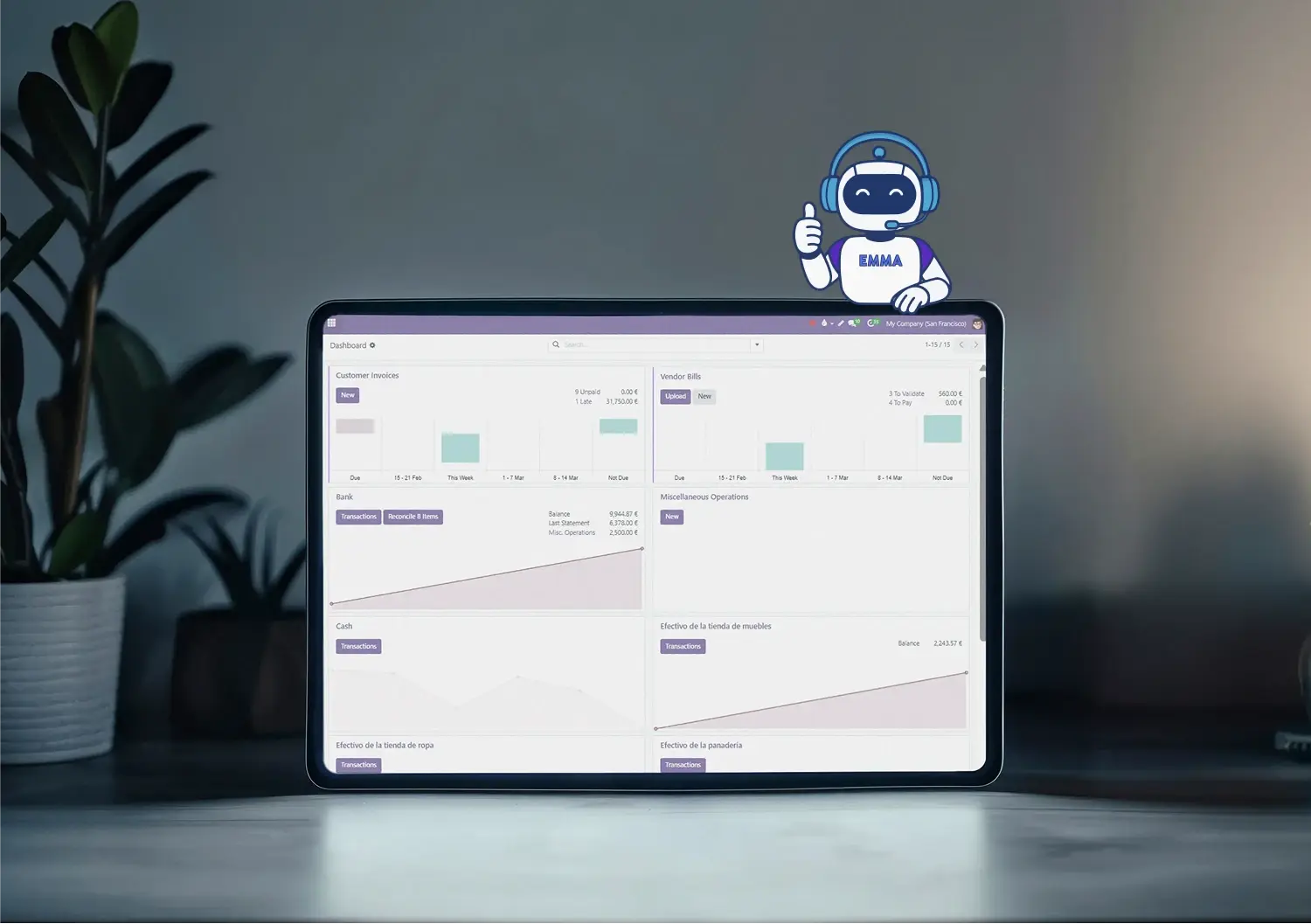 Open source accounting software with ai