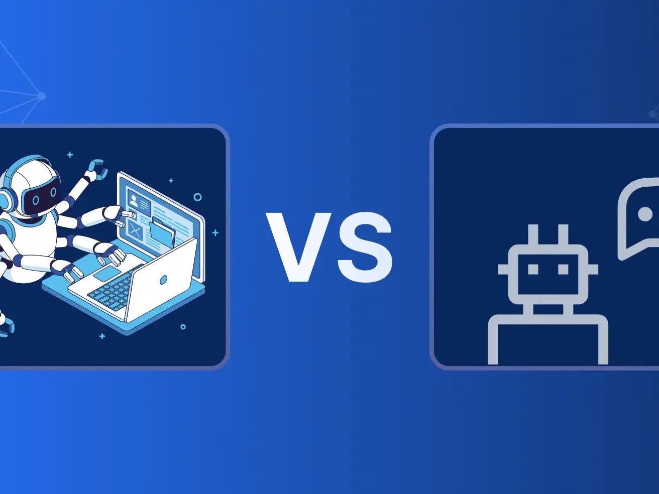 AI agent vs chatbot